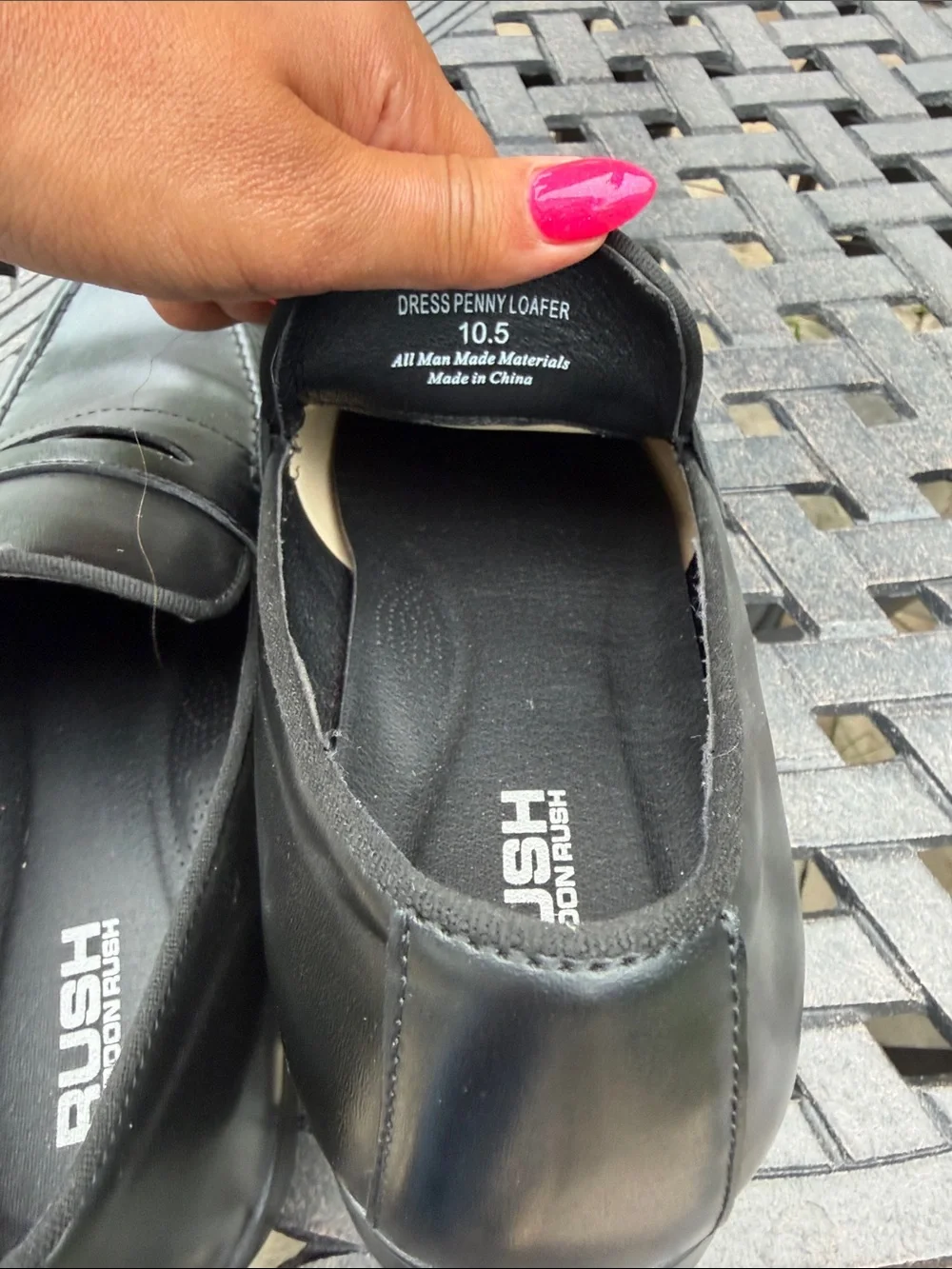 Gordon Rush polished black